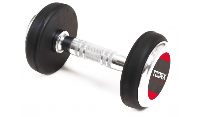 Toorx Professional rubber dumbbell 24kg