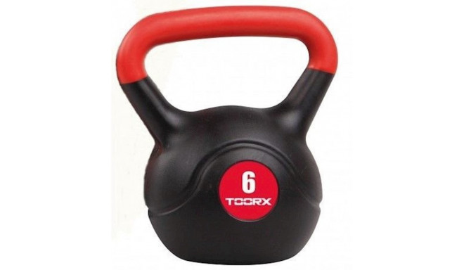 Kettlebell TOORX 6kg PVC coated