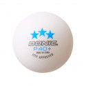 Table tennis ball DONIC P40+ 3star ITTF 120pcs White