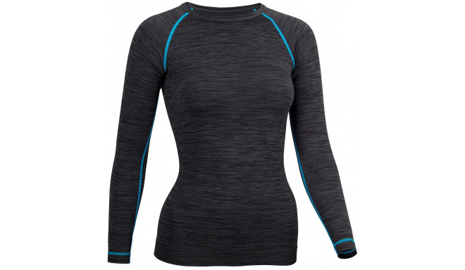 Thermo shirt for women AVENTO 0771 36 Black/Aqua