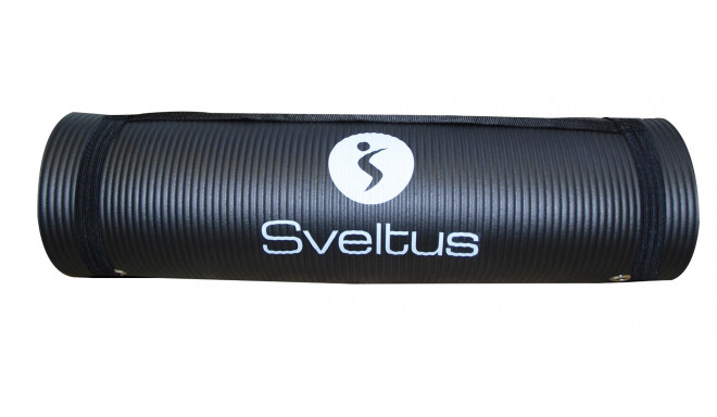 Fitness mat SVELTUS 140x60x1cm Black