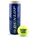 Padel tennis ball Dunlop FORT PADEL 3-pet FIP approved