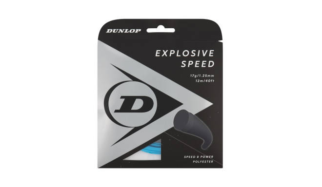 Strings for tennis racket DUNLOP EXPLOSIVE SPEED 16g/1,25mm 12m