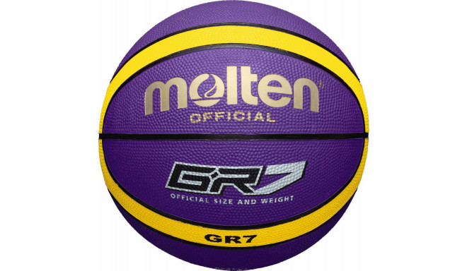 Basketball ball training MOLTEN BGR7-VY rubber size 7