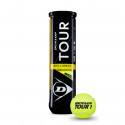 Tennis balls Dunlop TOUR BRILLIANCE UpperMid 4-tube ITF