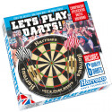 Dartboard HARROWS LET'S PLAY DARTS GAME SET with darts