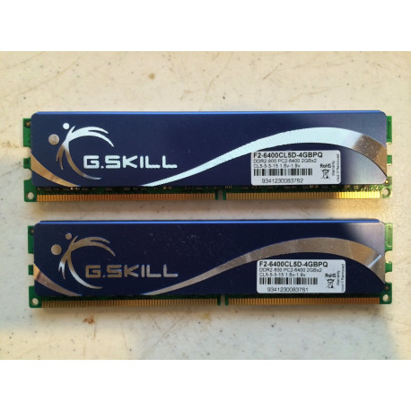 G.Skill DDR2 4GB 800-555 PQ Dual