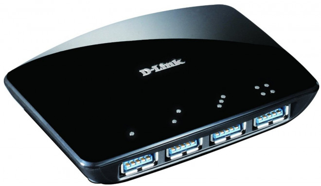 D-Link 4-Port USB 3.0 Hub Active with power adapter
