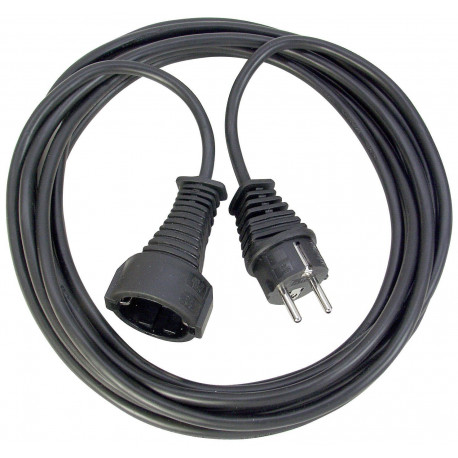 Brennenstuhl extension cable 5m black 1x