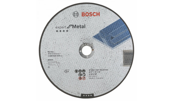 Bosch Cutting disc straight 230mm