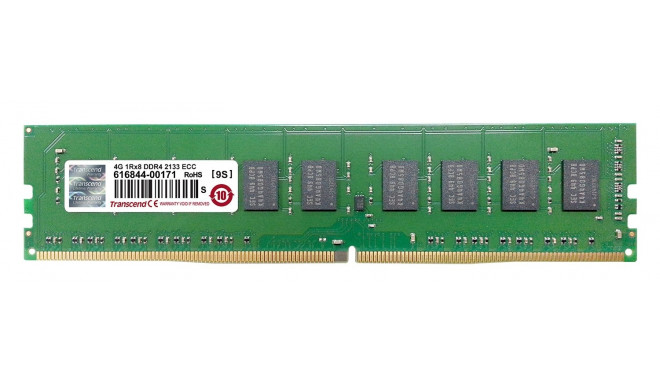 Transcend DDR4 4GB 2133-15 1Rx8 ECC