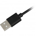 Sharkoon USB 2.0 A - USB C Adapter - black - 1m