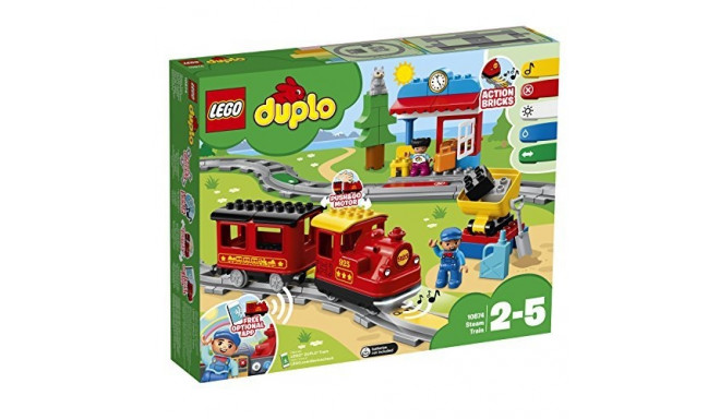 LEGO DUPLO toy blocks Steam Railway (10874)
