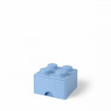 LEGO mänguasjakast Room Copenhagen Brick Drawer 4, light blue (RC40051736)
