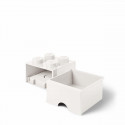 Room Copenhagen LEGO Brick Drawer 4 white - RC40051735