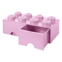 Room Copenhagen LEGO Brick Drawer 8 light pink - RC40061738