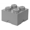 Room Copenhagen LEGO Storage Brick 4 grey - RC40031740