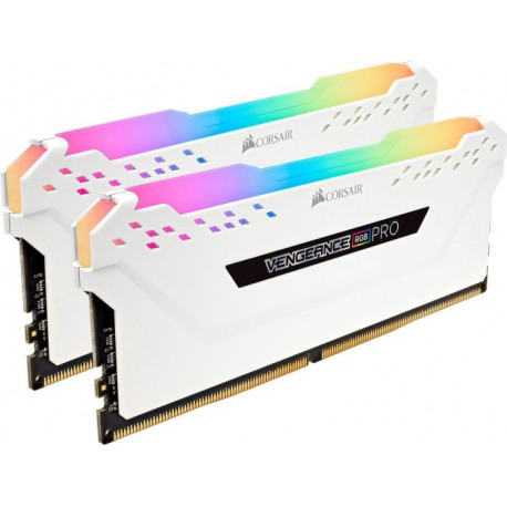 Corsair DDR4 16 GB 3200-CL16 - Dual-Kit - Vengeance RGB PRO White