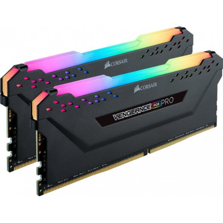 Corsair DDR4 16 GB 3800-CL16 - Dual-Kit - Vengeance RGB PRO Black