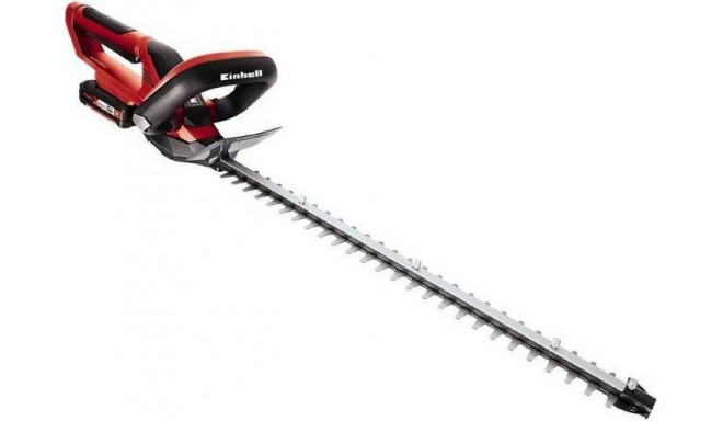 Einhell cordless hedge trimmer GE-CH1855 / 1 Li - 18 Volt - red / black - without battery and charge