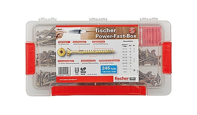 Fischer Power-Fast Box - screw set