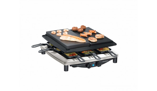 Steba Raclette RC 4 Plus Deluxe Chrom - 1450W