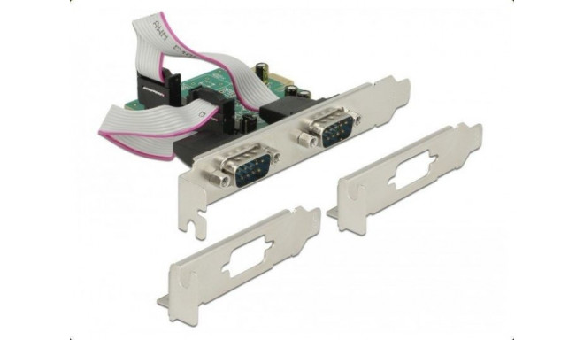 DeLOCK PCI Express > 2 x Serial RS-232 High Speed 921K