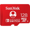 SanDisk Nintendo Switch 128 GB microSDHC, Memory Card (red, UHS-I U3, V30)