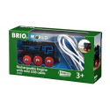 BRIO Black Battery Locomotive with Mini-USB - 59900