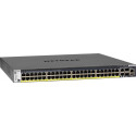 Netgear M4300-52G-PoE + PoE / GE / XG / MAN / 48 - 48x PoE +, PoE Budget 860W