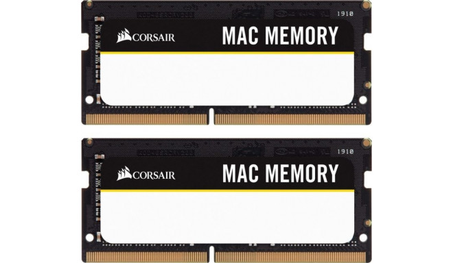 Corsair RAM Mac DDR4 32GB 2666 CL 18 Dual Kit (CMSA32GX4M2A2666C18)