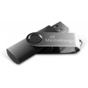 MediaRange mälupulk MR908 8GB, must/hõbedane