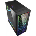 Sharkoon korpus RGB LIT 100 Tower Tempered Glass