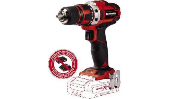 Einhell Cordless Drill TE-CD 18/40 Li Solo (red / black, without battery and charger)