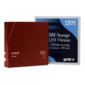 IBM LTO8 medium 30 TB, streaming media (dark red)