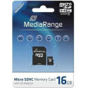 MediaRange mälukaart microSDHC 16GB Class 10