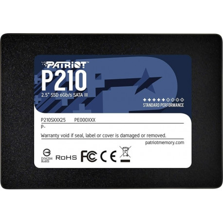 Patriot P210 1 TB, SSD (black, SATA 6Gb / s, 2.5 ")