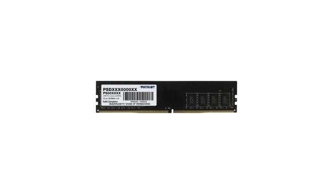 Patriot RAM DDR4 16GB 3200 CL 22 Single Signature Line Black (PSD416G320081)