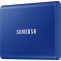 Samsung external SSD 2TB T7 USB-C 3.2, blue