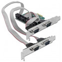 DeLOCK PCI Express card to 4 x serial RS-232, interface card