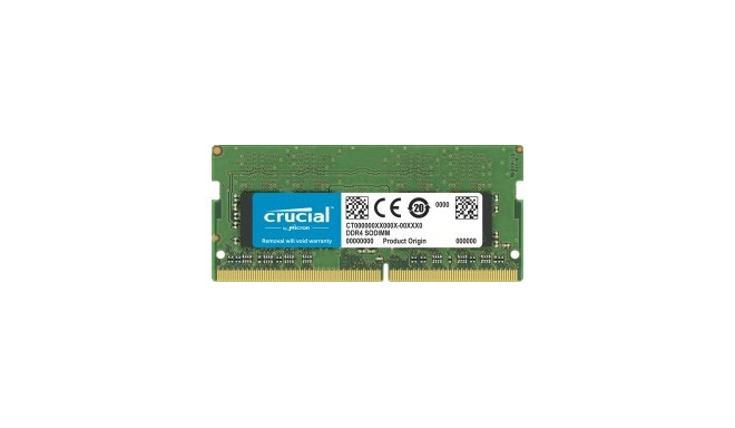 Crucial DDR4 - 8 GB -3200 - CL - 22 - Single, RAM (CT8G4SFRA32A)