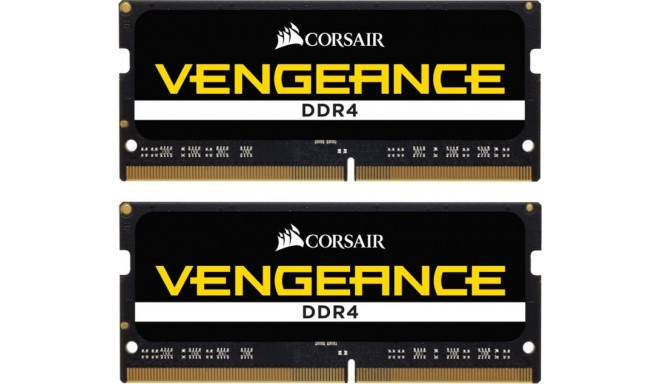 Corsair DDR4 - 32 GB -3200 - CL - 22 - Dual Kit, RAM (black, CMSX32GX4M2A3200C22, Vengeance)