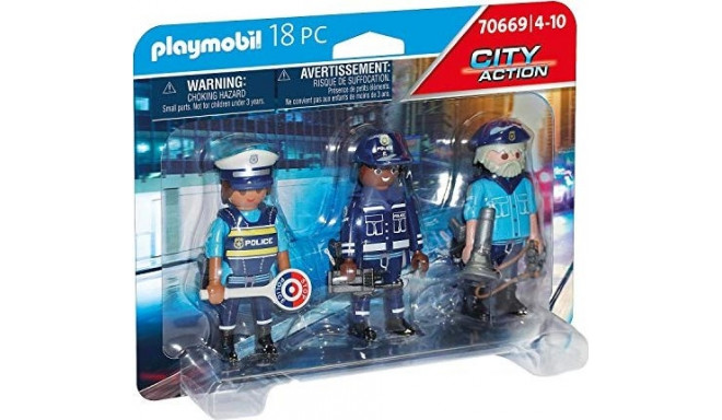 Playmobil Police figure set - 70669