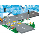 LEGO City intersection with traffic lights 60304