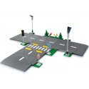LEGO City intersection with traffic lights 60304
