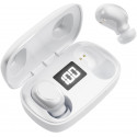 Platinet wireless earbuds Mist, white  (PM1020W)