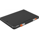 DE Layout - Logitech Slim Folio for iPad 7th + 8th Gen black - 920-009474