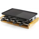 Domo Raclette D09246G Bamboo black - 1200W