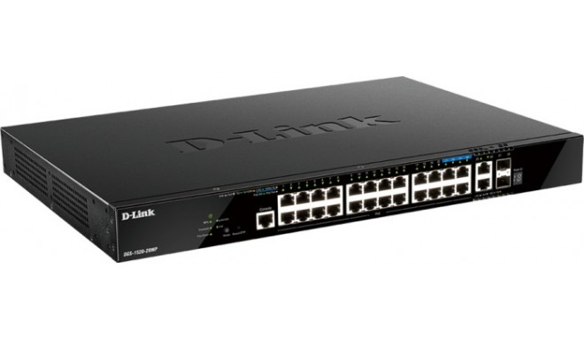 D-Link DGS-1520-28MP GE / PoE / SMA / 20