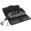 Wera 8100 SB 9 Zyklop Speed ??ratchet set - 3/8 drive, imperial